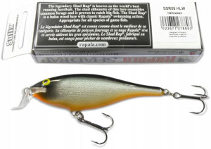 Wobler Rapala Shallow Shad Rap [ 9cm / 1,8-2,4m]