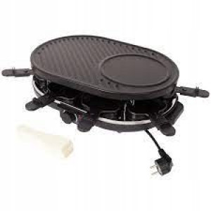 Zestaw Raclette i Gourmet Grill Elektryczny