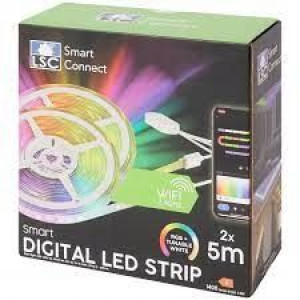 Cyfrowe Taśmy LED LSC Smart Connect + Pilot