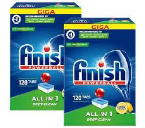 Tabletki Do Zmywarki Finish All-in-1 Naczyń 120szt