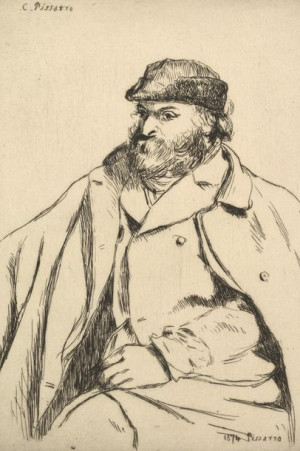 Plakat 20x30 Portret Paula Cézanne'a, Camille Pissarro
