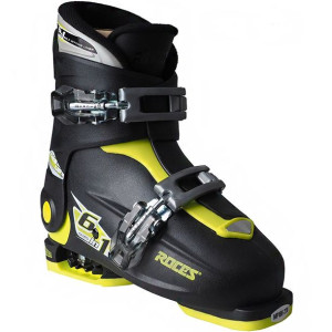 Buty narciarskie roces idea up czarno-limonkowe junior 450491 18