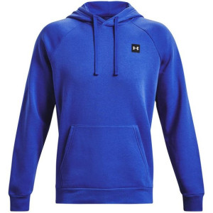 Bluza męska under armour rival fleece hoodie niebieska 1357092 486