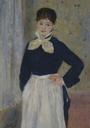 Plakat 21x29,7 Kelnerka w restauracji Duval's, Auguste Renoir