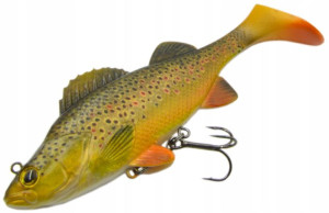 Guma Effzett Natural Perch Paddle Tail 14cm/47g