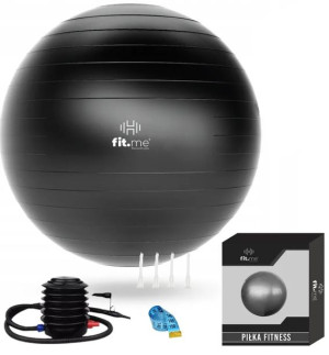 Piłka Fitness Gimnastyczna Rehabilitacyjna 75+Pomp