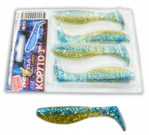 Relax Guma Kopyto 3" -na Sandacza # 8cm #4szt