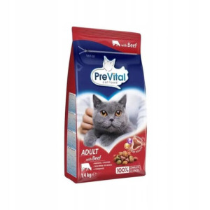 Karma Dla Kota PreVital 1,4kg 1400g