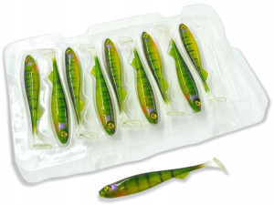 NA SANDACZA/okonia! GUMA Fox Rage Slick Shad # 9cm