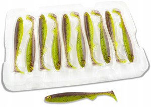 NA SANDACZA/okonia! GUMA Fox Rage Slick Shad # 9cm