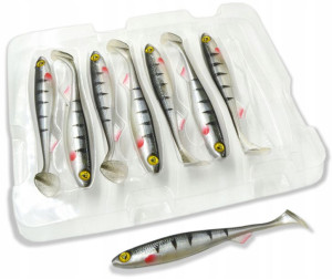 NSL1147 GUMA Fox Rage Slick Shad NA SANDACZA 11cm