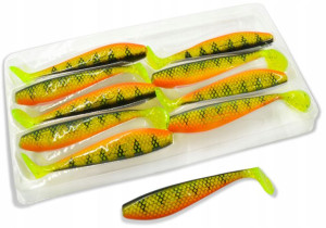 NSL435 GUMA Fox Rage PRO ZANDER Shad # 10cm