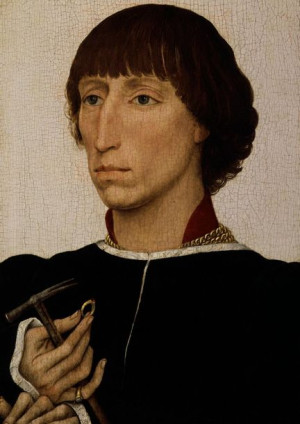 Plakat 29,7x42 Francesco d'Este, Rogier van der Weyden