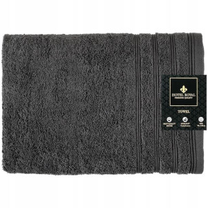 Ręcznik Hotel Royal Bawełna 550 GSM Szary