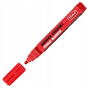 Marker Kredowy TOMA TO-292 Czerwony