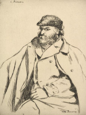 Plakat 30x40 Portret Paula Cézanne'a, Camille Pissarro