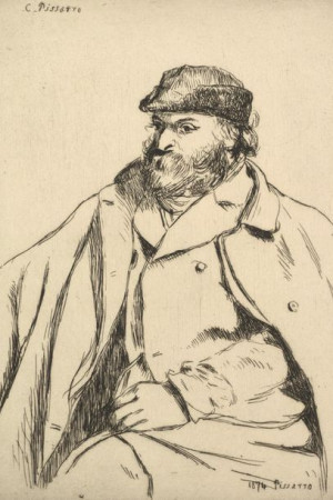 Plakat 30x45 Portret Paula Cézanne'a, Camille Pissarro
