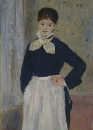 Plakat 39,5x55 Kelnerka w restauracji Duval's, Auguste Renoir