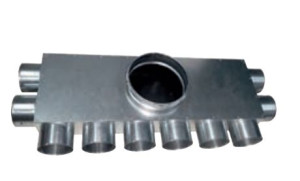 PREMIUM 10x75/160/200mm Skrzynka rozdzielacz puszka stalowa ocynkowana