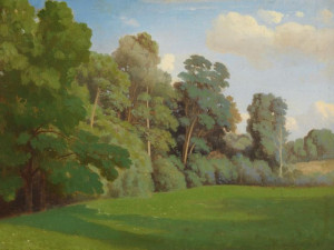 Plakat 40x30 Edge of a Wood Théodore Caruelle d'Aligny