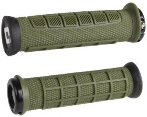 Chwyty ODI MTB Elite Pro Lock-On 2.1 130mm oliwkowe