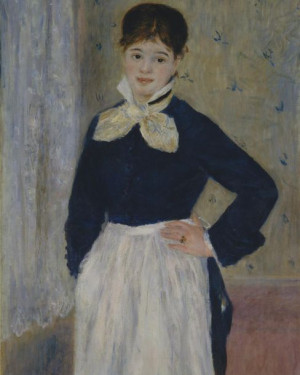 Plakat 40x50 Kelnerka w restauracji Duval's, Auguste Renoir