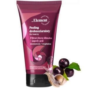 ELEMENT PEELING DROBNOZIARNISTY ze śluzem slimaka