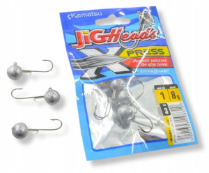 Główka jigowa Kamatsu X-Press [1 - 8g] - 3sztuki