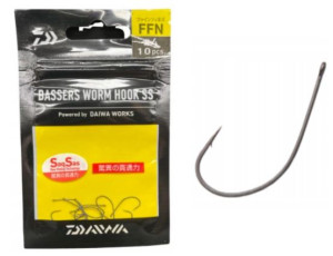 16509-204 Daiwa Haki Bassers Worm Hook Ss #4
