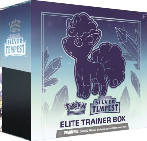 Pokemon Silver Tempest karty Elite Trainer Box