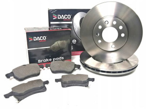 Tarcze + Klocki Przód Opel Zafira B Astra H 280mm