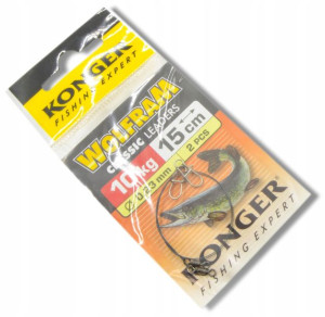 Przypon Przypony Wolfram Konger [15cm/10 Kg] 2szt