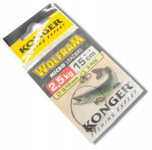 Przypon Przypony Wolfram Konger [15cm/2,5kg] 2szt