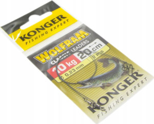 Przypon Przypony Wolfram Konger [20cm/10 Kg] 2szt