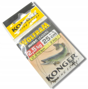 Przypon Przypony Wolfram Konger [25cm/2,5 Kg] 2szt