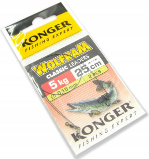 Przypon Przypony Wolfram Konger [25cm/5kg] 2szt