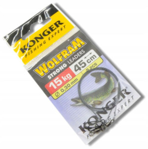 Przypon Przypony Wolfram Konger [45cm/15 Kg] 1szt