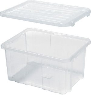 Pojemnik Plastikowy Pudło Prosperplast 16L z pokrywą NCC16 + NCP16 40x30x20