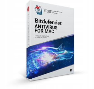 Bitdefender Antivirus for Mac 3 ST. / 1 ROK nowa licencja