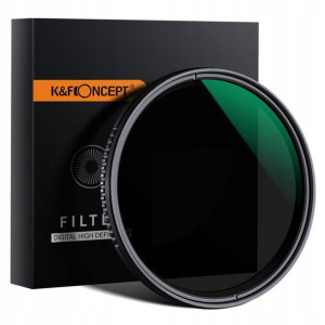 Filtr ND 62mm REGULOWANY szary FADER ND8-ND2000 KF