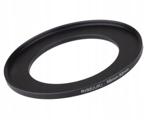 Redukcja filtrowa 58-82mm 82-58mm Adapter STEP-UP