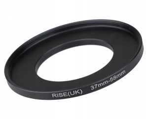 Redukcja filtrowa 37-58mm 58-37mm Adapter STEP-UP