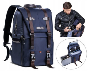 PLECAK fotograficzny NA APARAT + LAPTOPA SZYBKI DOSTĘP PRO