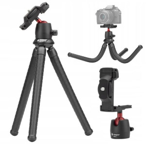 Statyw elastyczny Fotopro z głowicą kulową 3D RM80