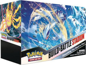 STADIUM 2 BUILD BATTLE BOX +karty PROMO 4 boostery Pokemon Silver Tempest