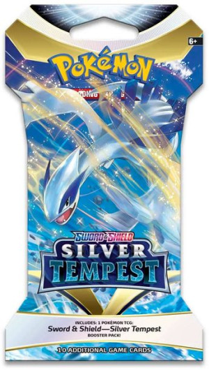Silver Tempest Sleeved Booster karty gra Pokemon TCG