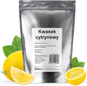 Kwas Kwasek Cytrynowy Spożywczy Czysty E330 1kg