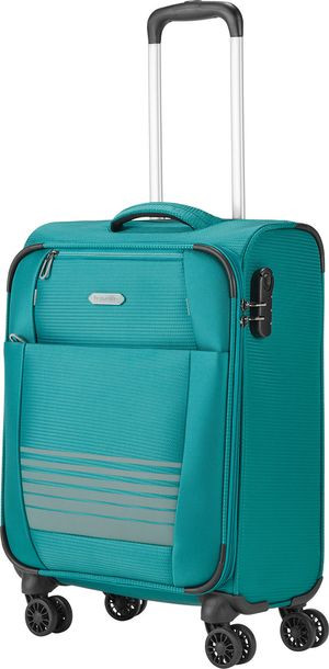 Walizka kabinowa Travelite Seaside 55 cm turkusowa