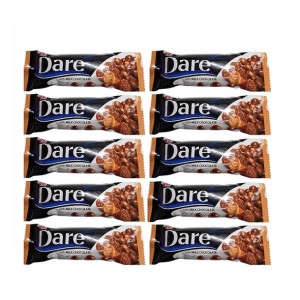 10x  Eti Dare Baton karmelowy z ziarnami pszenicy i kukurydzy 28g