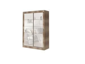 Szafa przesuwna 160cm + Lustro Multi10 | Canion